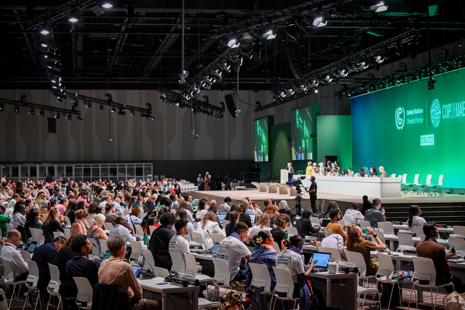 COP28 large conference room