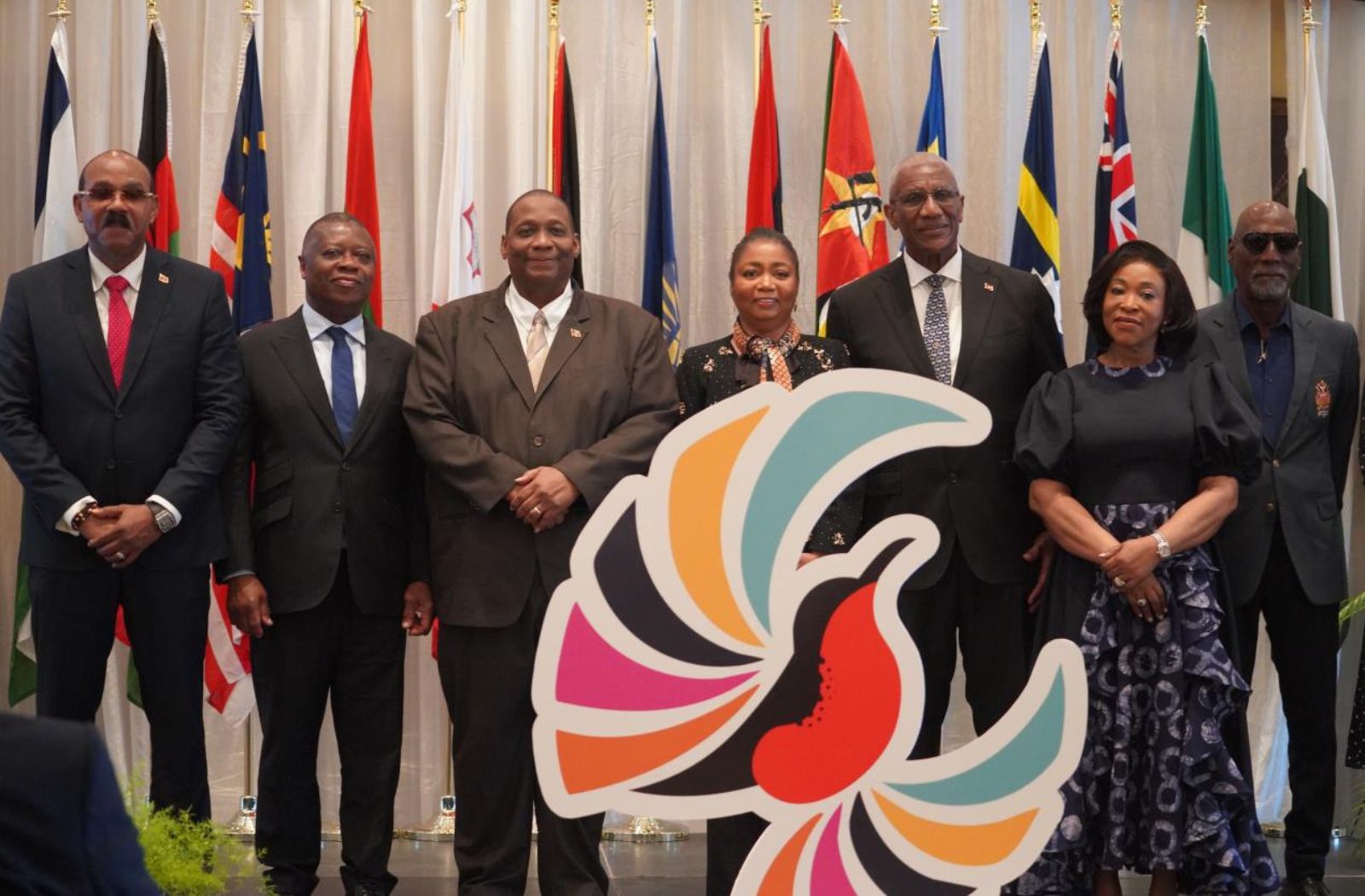 Group photo at the CHOGM2026 launch event