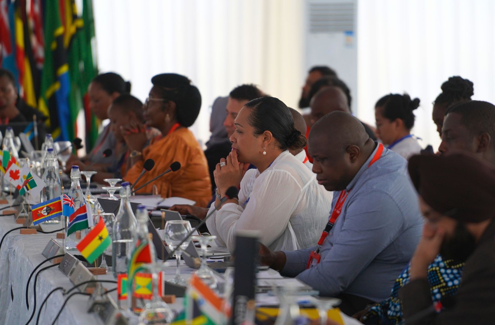 Law ministers during the Commonwealth Law Ministers Meeting