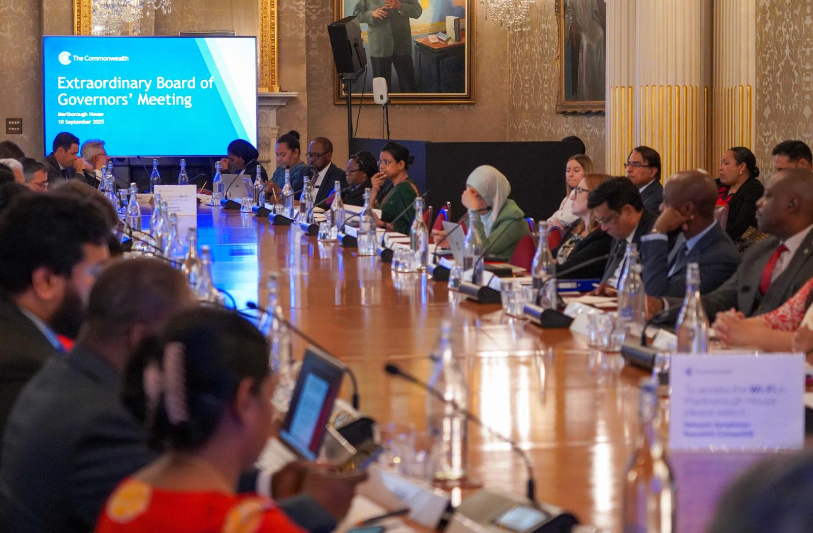 people sat in meeting room