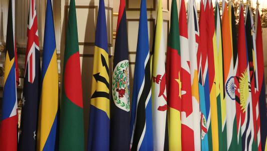 flags CHOGM