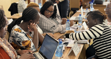 Magistrates working on group exercises